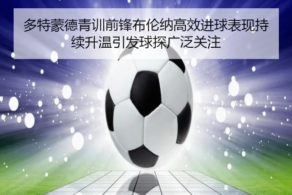 多特蒙德青训前锋布伦纳高效进球表现持续升温引发球探广泛关注
